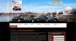 Desktop Screenshot of jayssedanservice.com